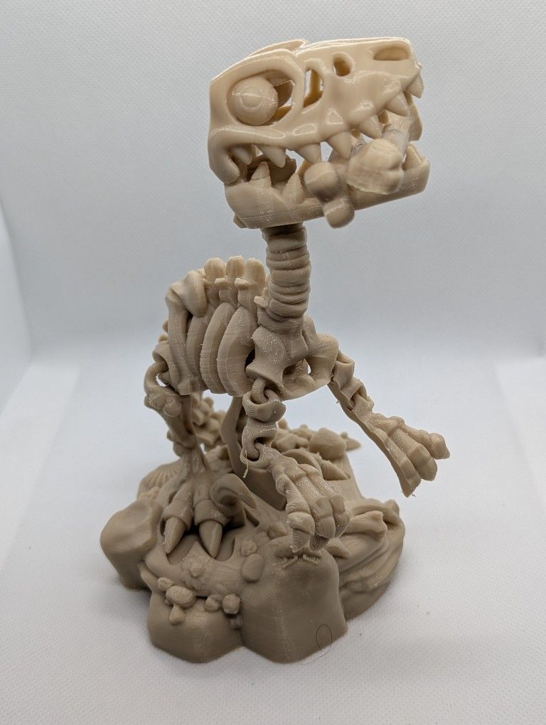 Skele Raptor With Stand