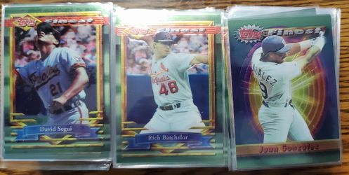 250 94 TOPPS FINEST BASEBALL CARDS