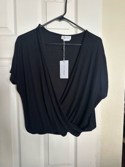 Women's Wrap-Front Top- Lovers+Friends KAI TEE