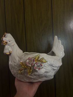 vintage Italian Capodimonte porcelain pieces