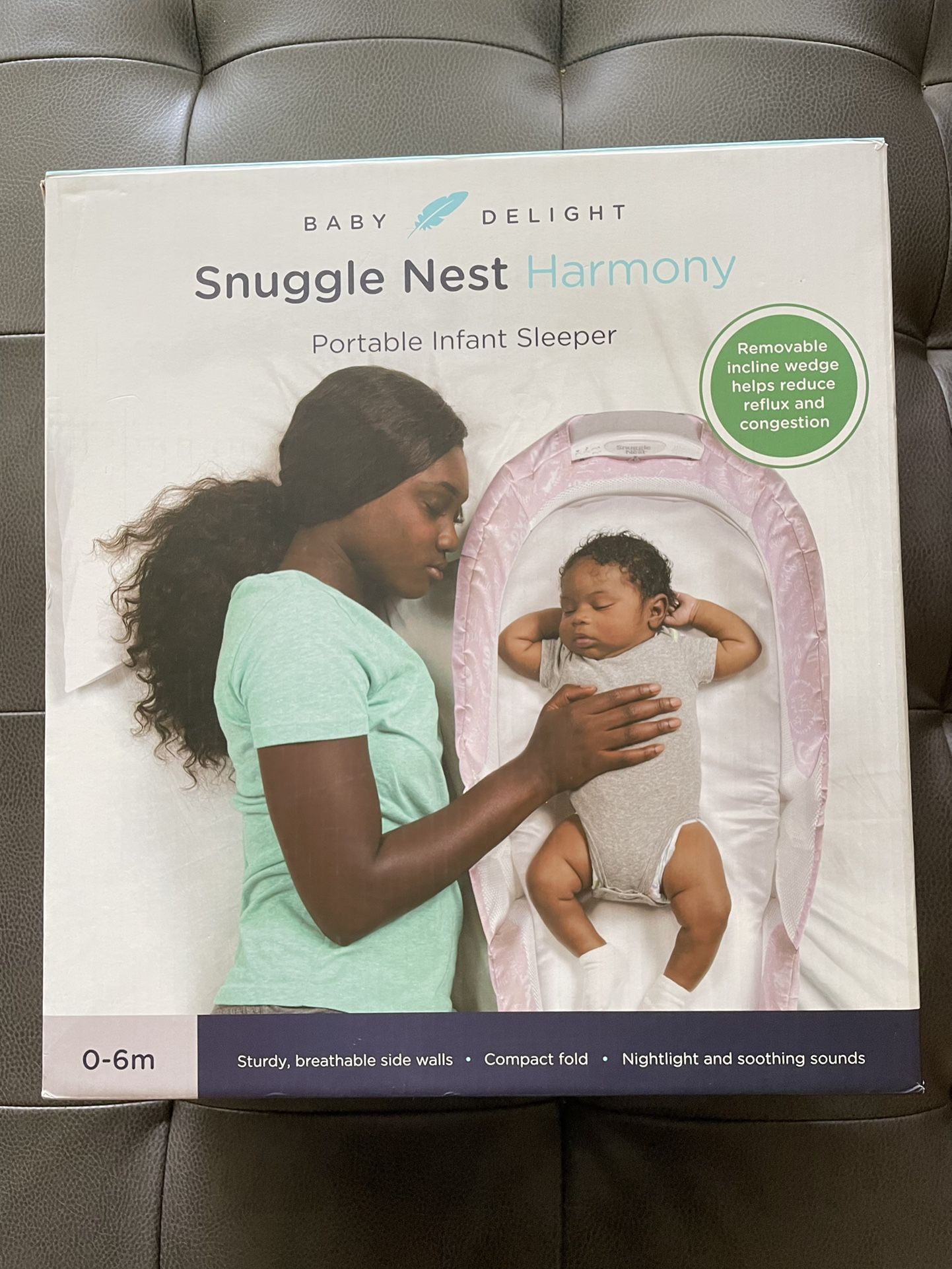 Snuggle Nest Portable Infant Sleeper 