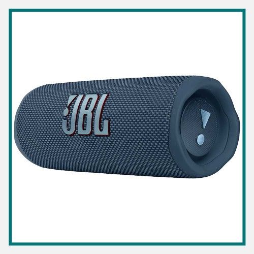 Blue Jbl Flip 6 Water Proof Bluetooth Speaker