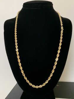 10k Gold Rope chain BRAND NEW