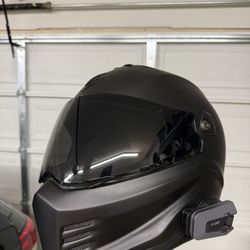 Scorpion Exo Covert Fx Full Face Helmet Size XL With Cardo Pack Talk