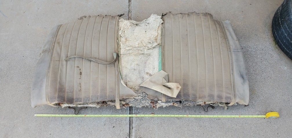 1970 Thru 1972 Chevelle Gto 442 Gs Convertible Rear Top Seat