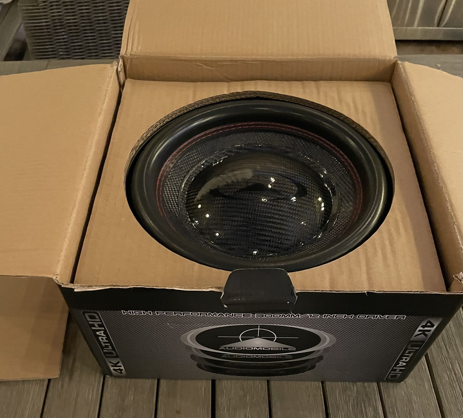 Audiomobile Encore 12” subwoofer