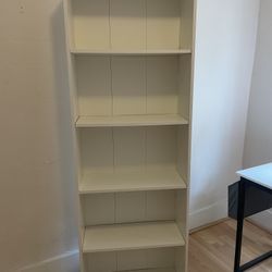White Bookshelf