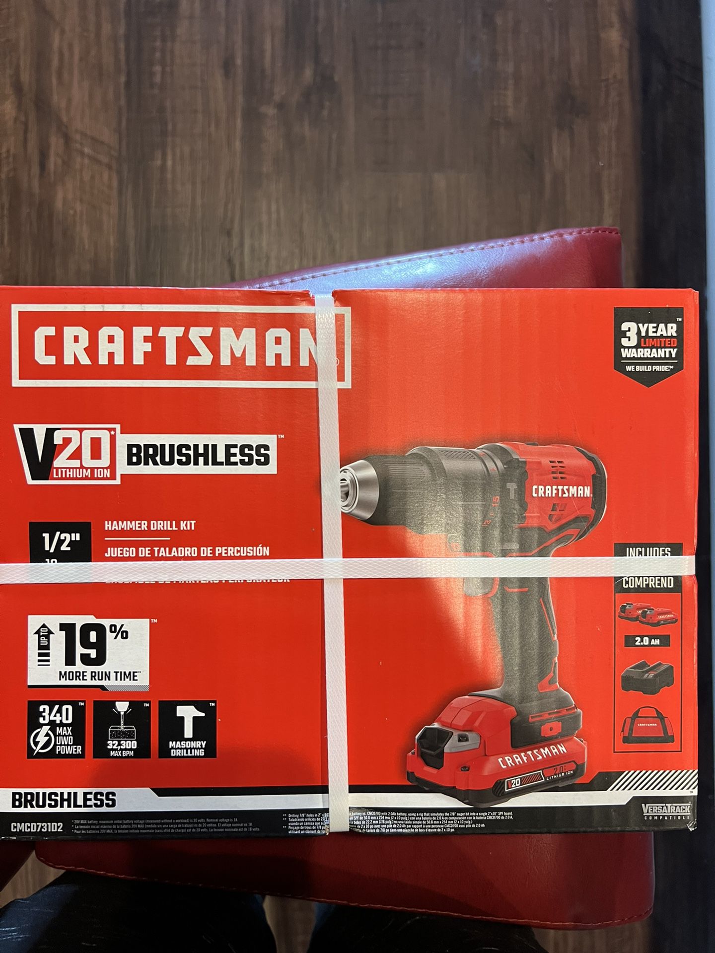 Craftsman 20v Hammer Drill Kit 