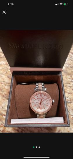 Brand New - Michael Kors Ladies Watch - Sofie Quartz Watch with Stainless-Steel  Strap, Two Tone/silver/rose
