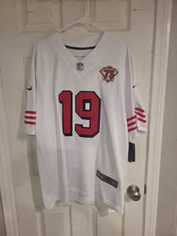 49ers-White Medium Deebo Samuel Stitched Jersey