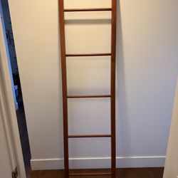 Blanket Or Decorative Ladder 80”