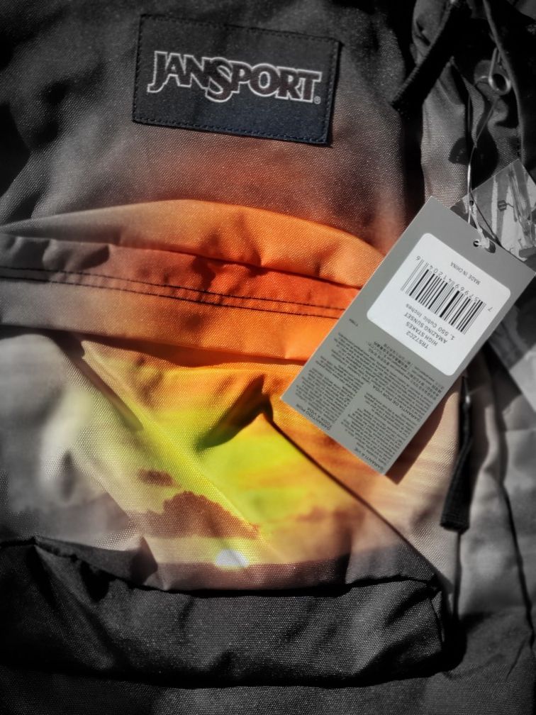 Jansport Backpack (high stakes amazing sunset)