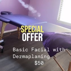 Facials !!! 