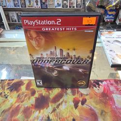 Playstation 2 Game Greatest Hits Need For Speed Undercover