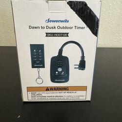 DEWENWILS Dawn to Dusk Outdoor Timer