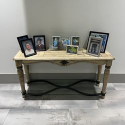 Entry Table, Behind The Couch Table