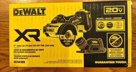 DEWALT DCS438B XR 3-in 20V MAX Brushless Cordless Cut-Off Tool