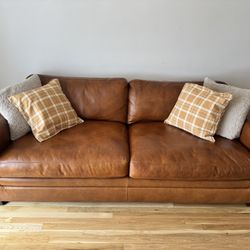 Leather Couch 