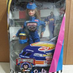 50th Annviversary Nascar Barbie Edition