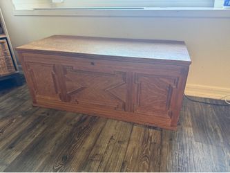 Vintage Oak Cedar Chest