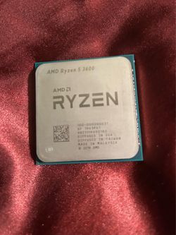 Ryzen 5 3600 CPU & CPU Cooler