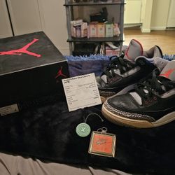 JORDAN 3 RETRO BLACK CEMENT