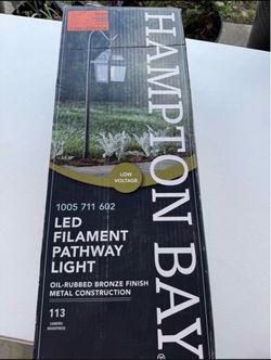 Hampton Bay LED Filament Pathway Light