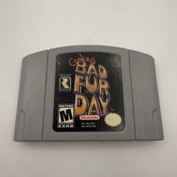 Authentic N64 Conker’s Bad Fur Day