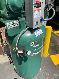 Large shop size air compressor