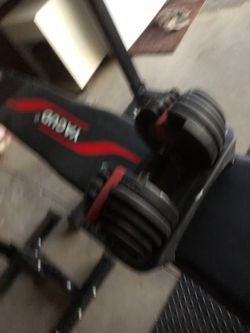 Weight bench and set
