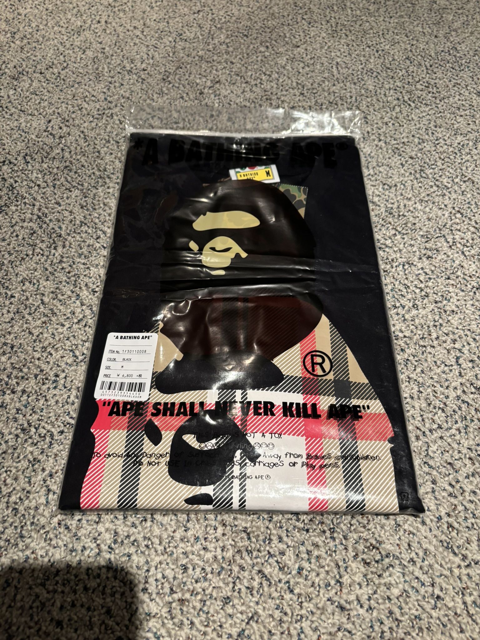 Bathing Ape Black T-Shirt