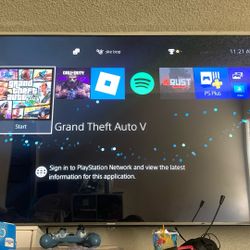 65’’ Inch Hisense Roku Tv Work As Brand New Never Dropped Or Dinged Still Has Screen Protector On Top Right  Selling Because I Just Need Cash