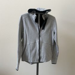 Champion Gray Full Zip Hoodie Jacket - Men’s Size M