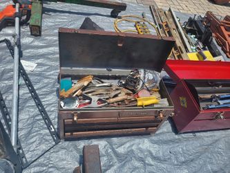 Toolbox With Tools 