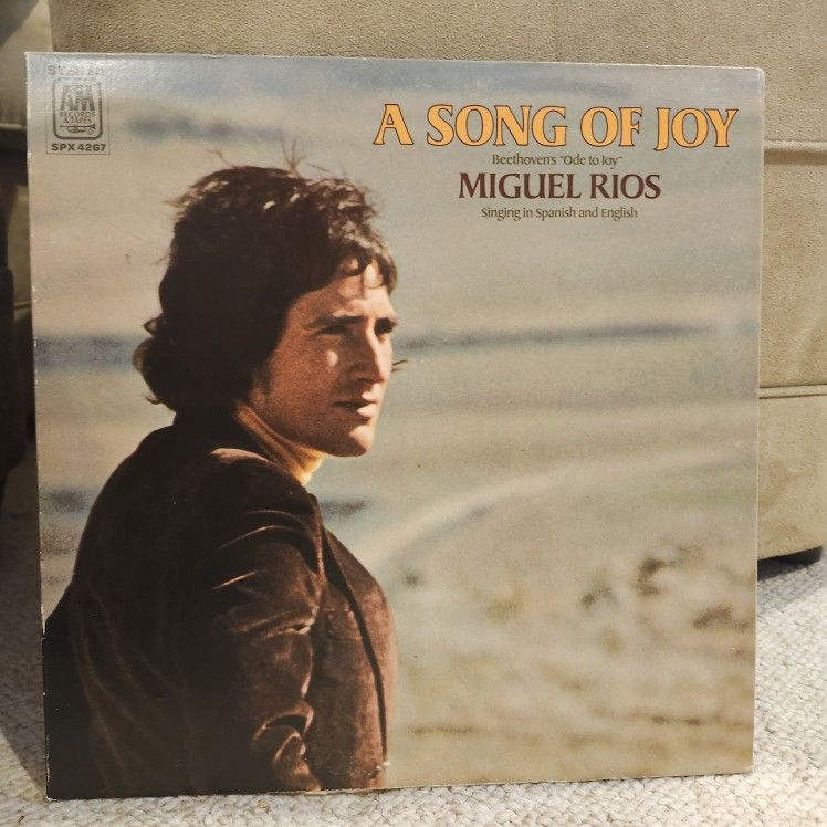 A Song Of Joy Miguel Rios Vinyl LP Record BEETHOVEN'S ODE TO JOY A&M SPX 4267