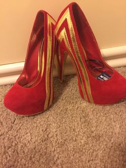 Red & Gold Heels
