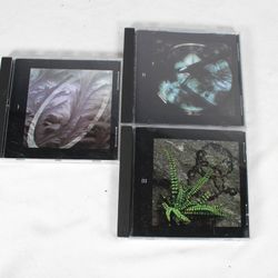 Vintage 1990s Led Zeppelin I, II, III CD Jewel Cases w/ Original Artwork – No CDs