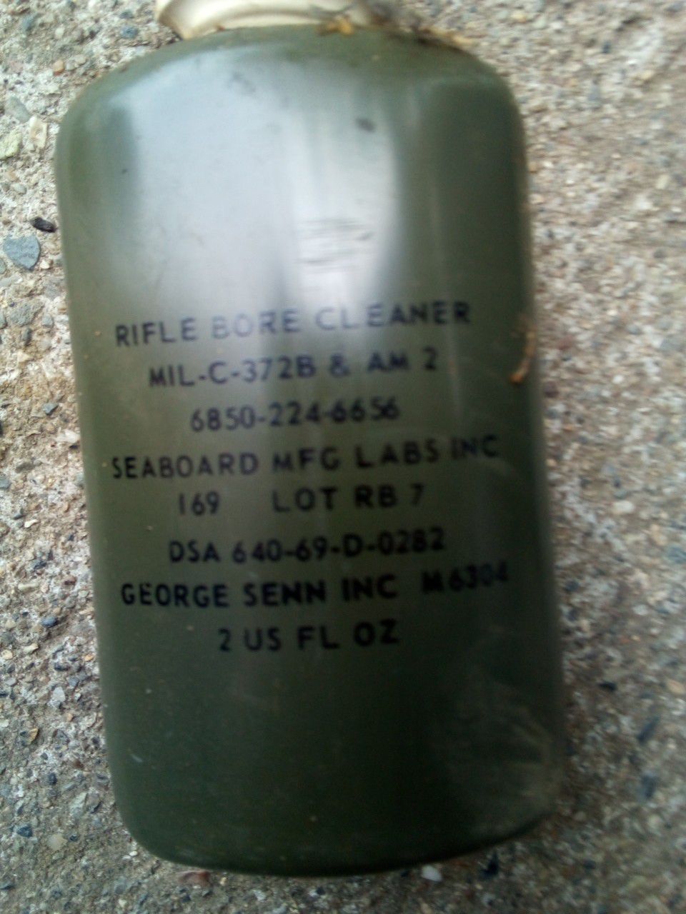 Antique world war 2 rifle cleaner 20 bottles missing still have 30