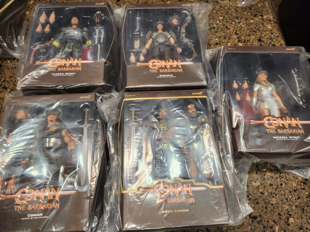 Super 7 CONAN THE BARBARIAN lot