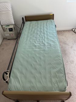 Motorized hospital bed