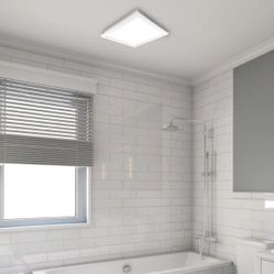 Ventilation bathroom fan with light