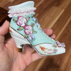 Antique Porcelain Boot