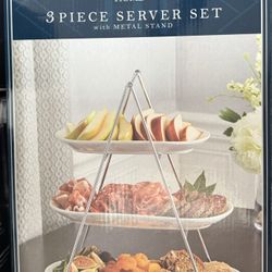 Beekman Home 3-Tier Server Set