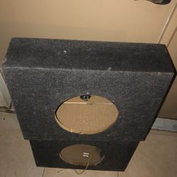 Two 10” Subwoofer Boxes For trucks 