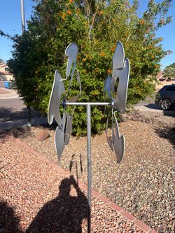 Yard decoration wind spinner