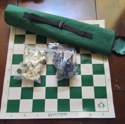 New Vinyl Chess Set