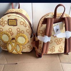 Disney Pretzel Loungefly Backpack