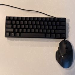 Mouse And Keyboard - Razer Huntsman Mechanical Keyboard + Razer Basilisk V3 Mouse 