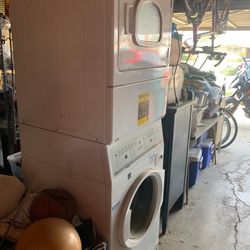 Heavy Duty stackable commercial Washer and Dryer