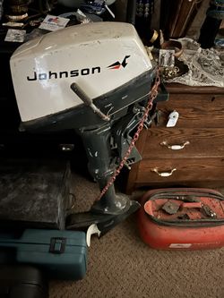Johnson 4hp W/tank Vintage